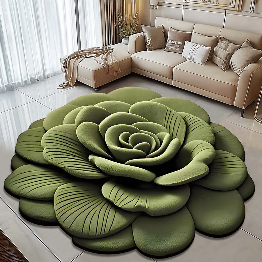 Floral Shaped Area Rug Kalsten 1790150776