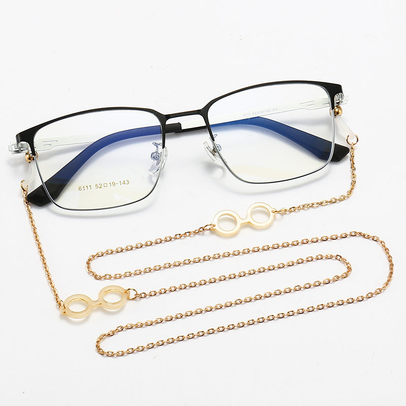Stylish Eyewear with Decorative Chain Kalsten