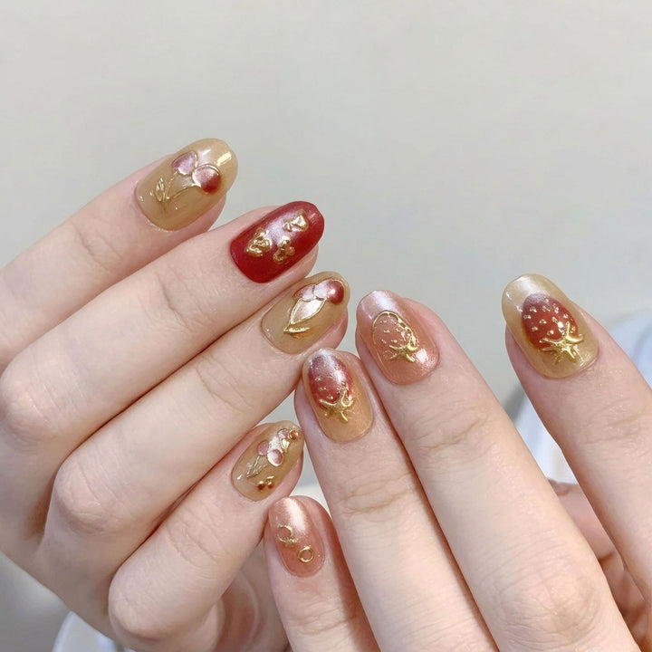Decorative Press-On Nails