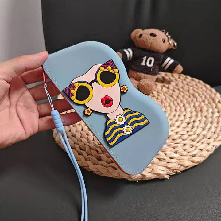 Artistic Print Zippered Pencil Case Kalsten