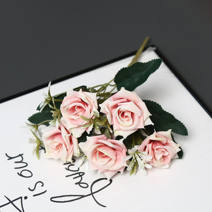 Realistic Artificial Rose Bouquet