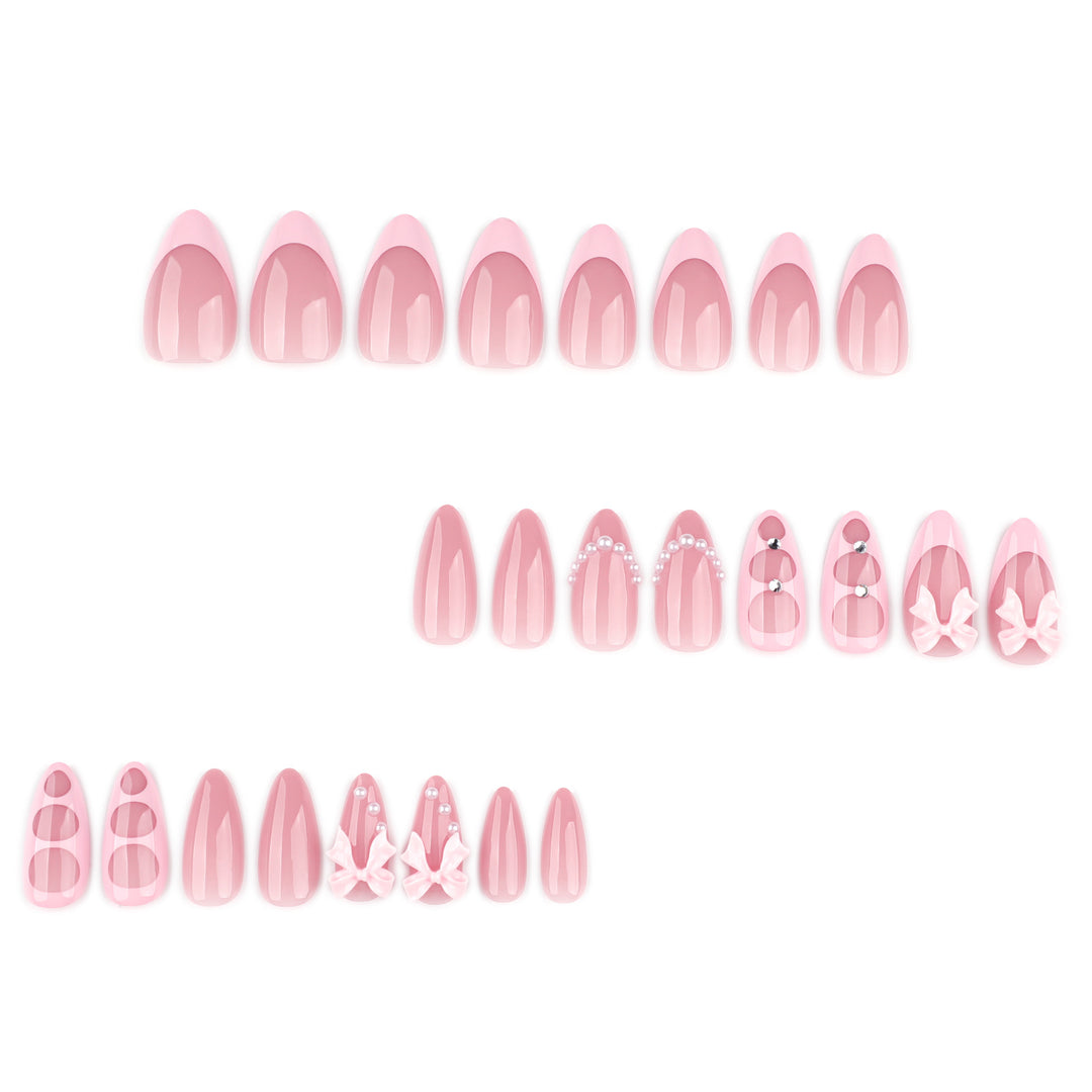 Artful stiletto nails with delicate accents Kalsten