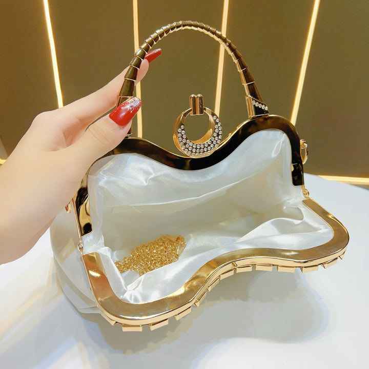 Glamorous Padded Evening Handbag