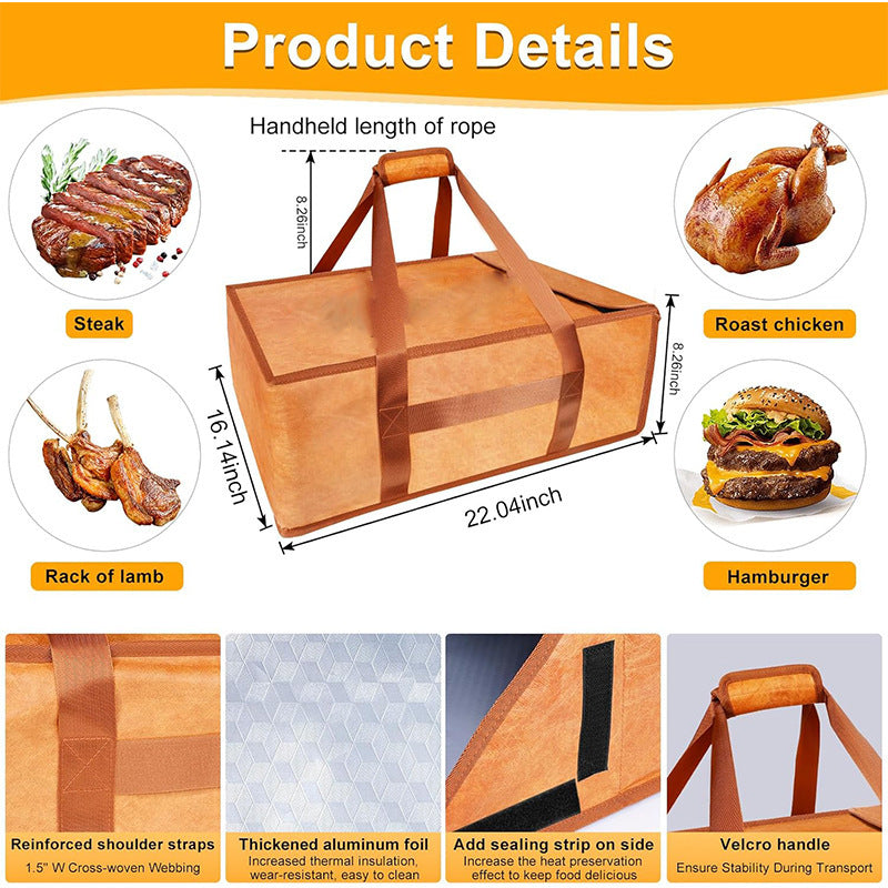 Insulated Food Transport Tote Kalsten