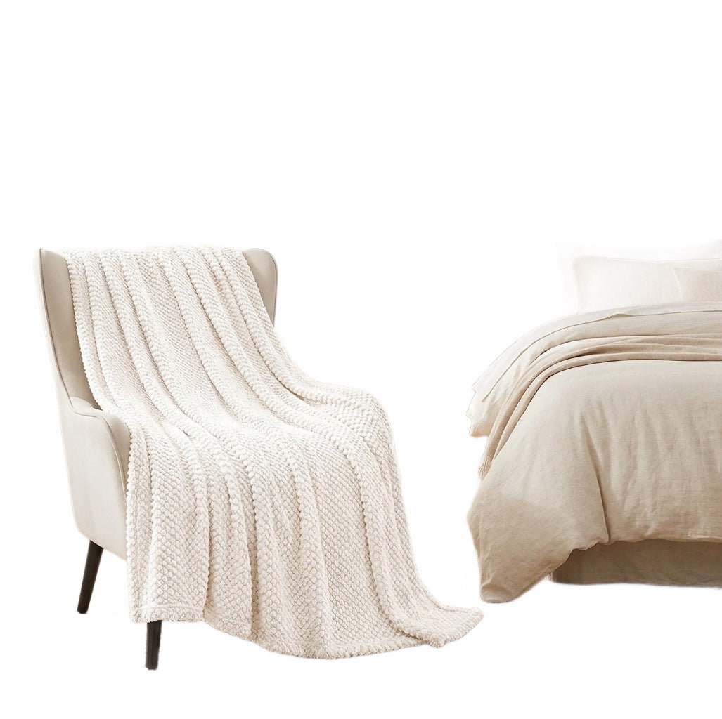 Chunky Knit Throw Blanket