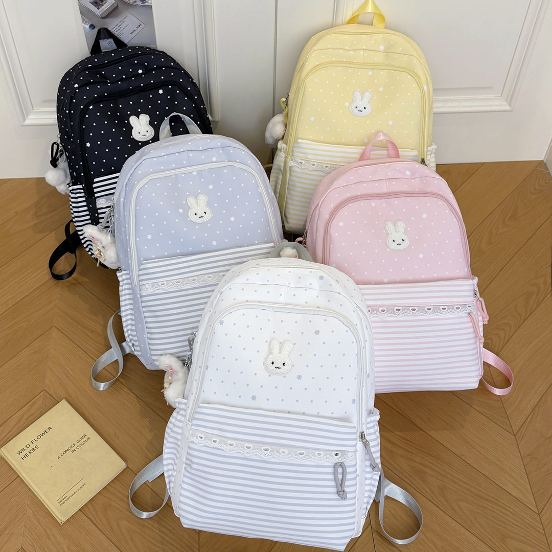 Playful Bunny-Ear Casual Backpack Kalsten