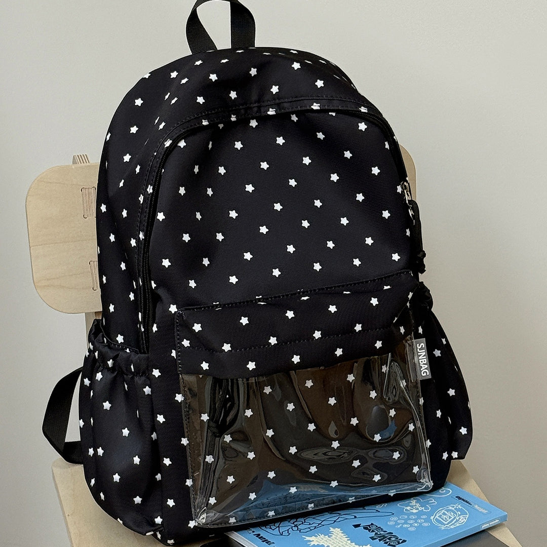 Cute Star-Printed Casual Backpack Kalsten