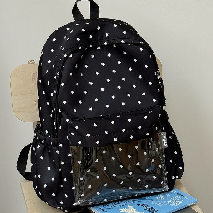 Cute Star-Printed Casual Backpack Kalsten