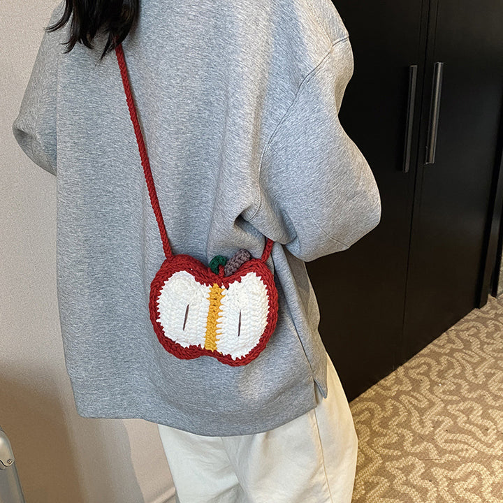 Cute Crocheted Fruit Pouch