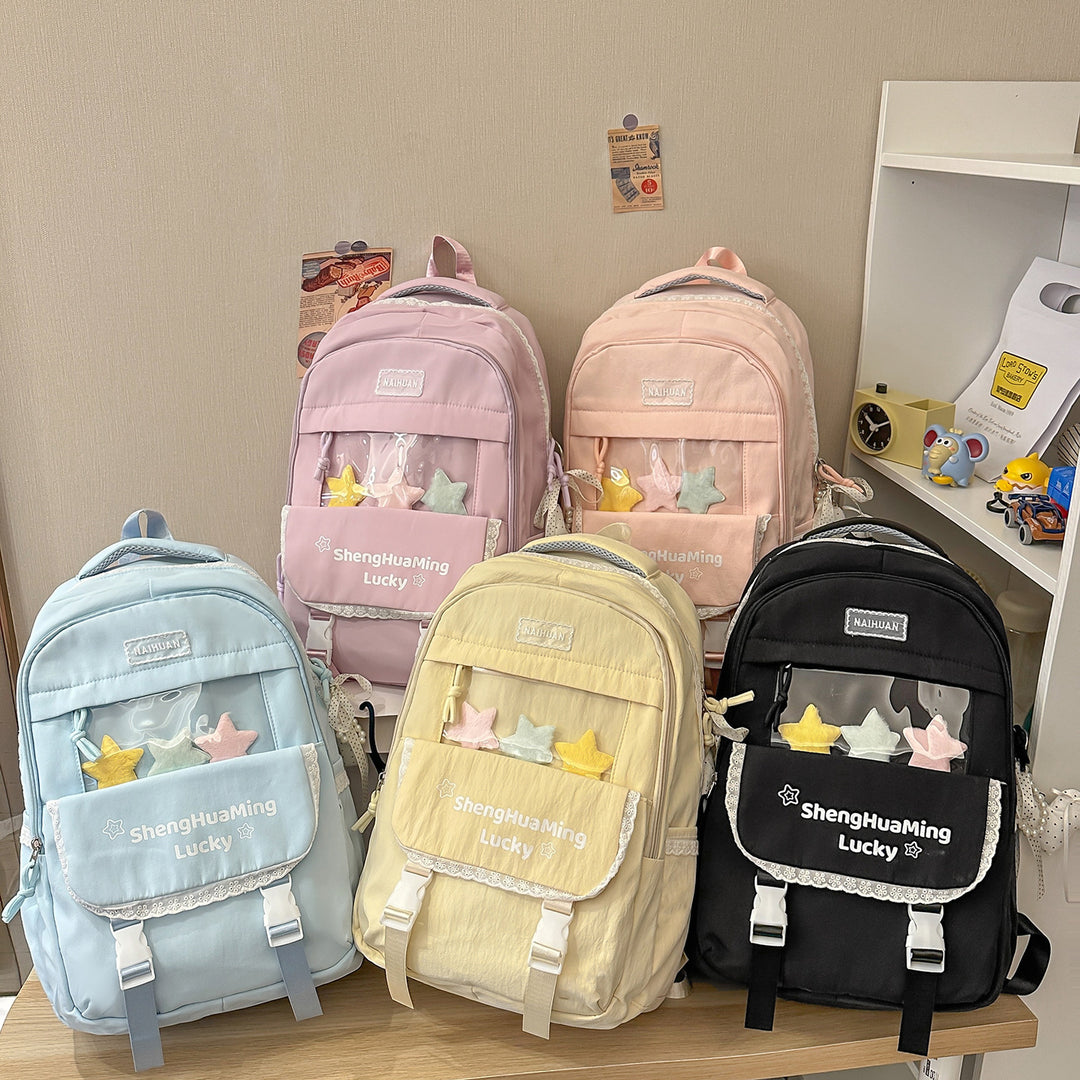 Transparent Window Backpack Kalsten