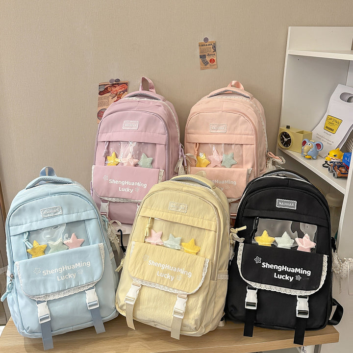 Transparent Window Backpack Kalsten
