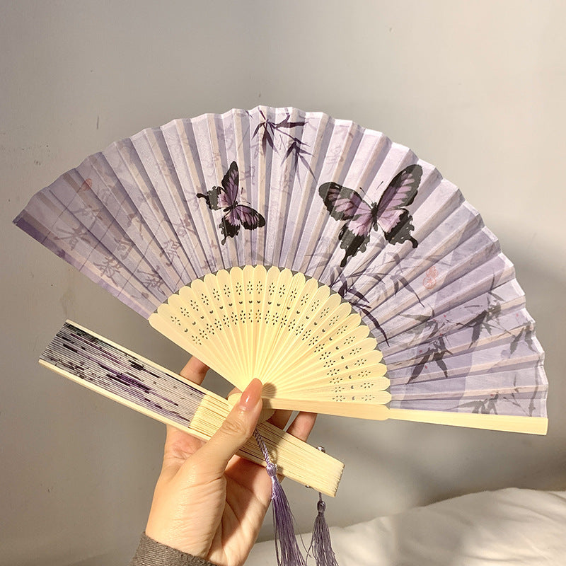 Elegant fan with elaborate butterfly motif Kalsten