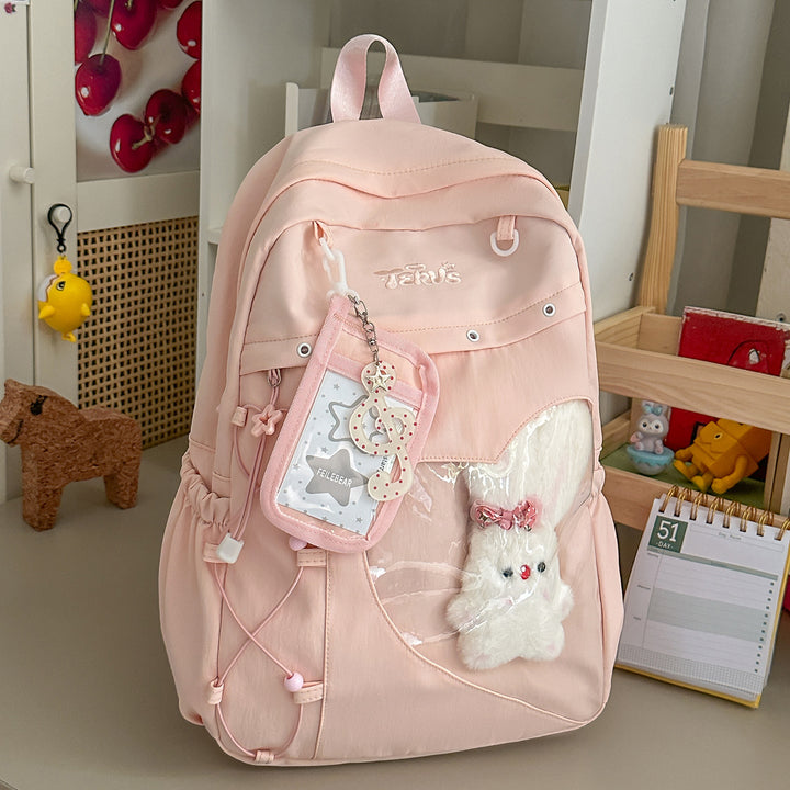 Cute Character-Themed Transparent Backpack Kalsten