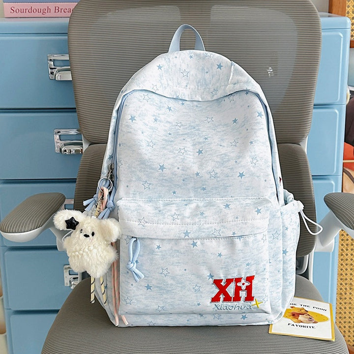 Casual Star-Embellished Backpack Kalsten 1791205546