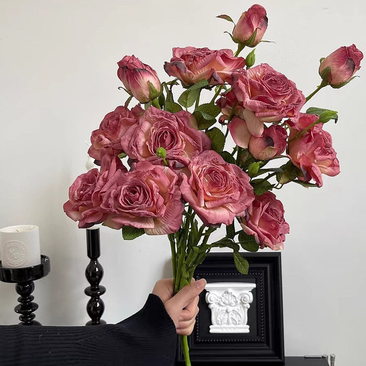 Lifelike Rose Floral Arrangement
