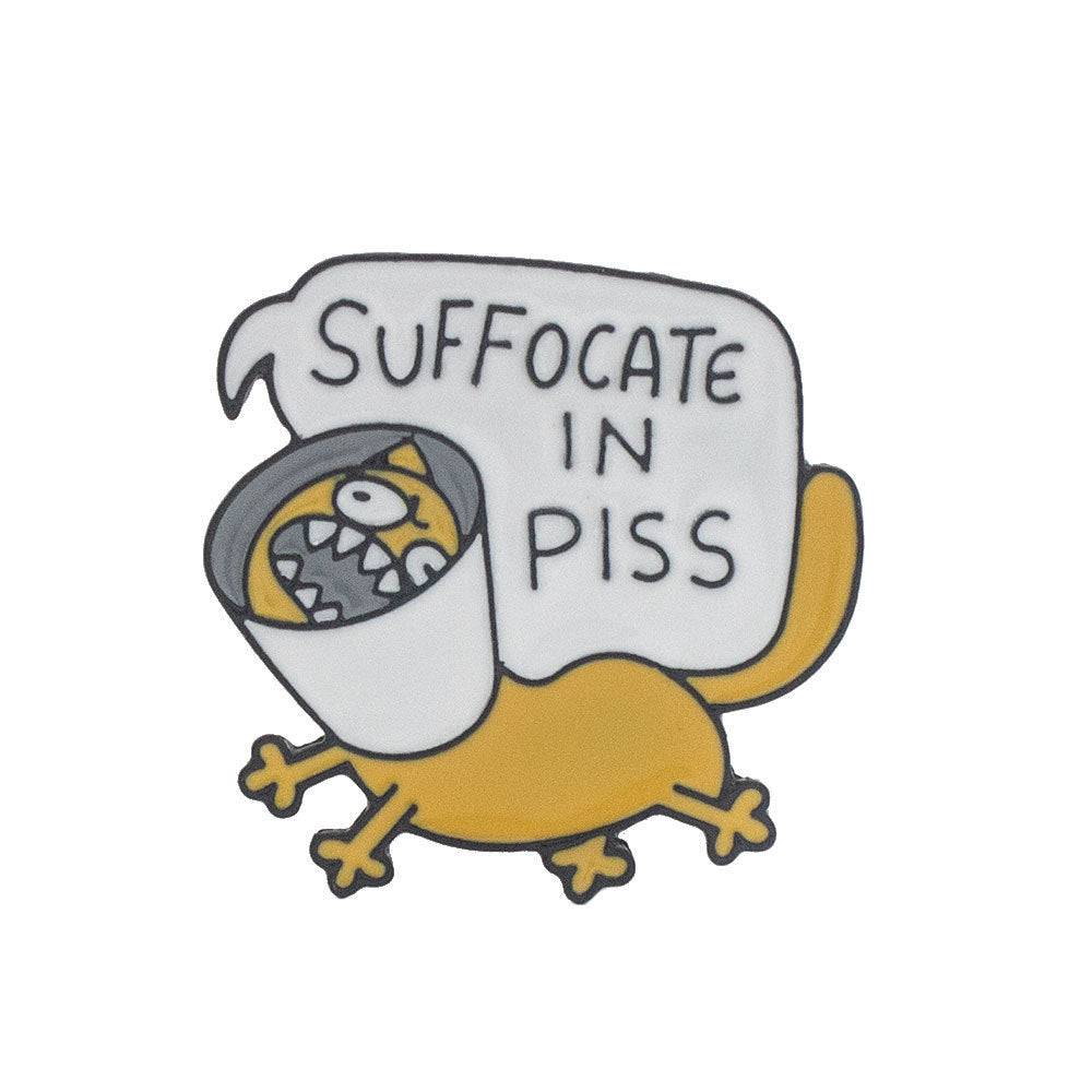 Whimsical Cartoon Enamel Pin Kalsten