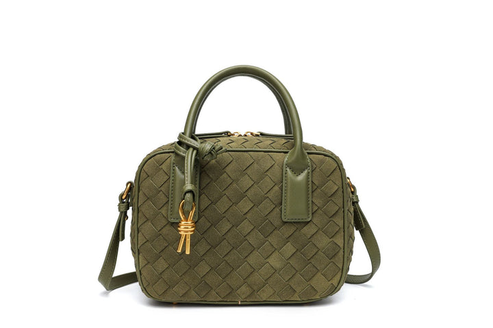 Textured Leather Boutique Handbag Kalsten