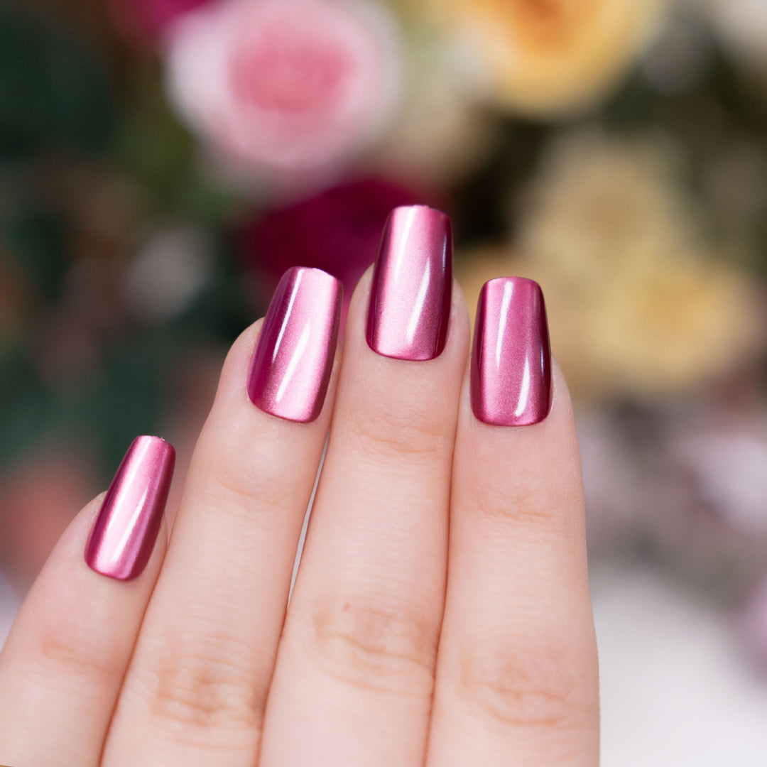 Glossy Press-On Nail Art  1791110921