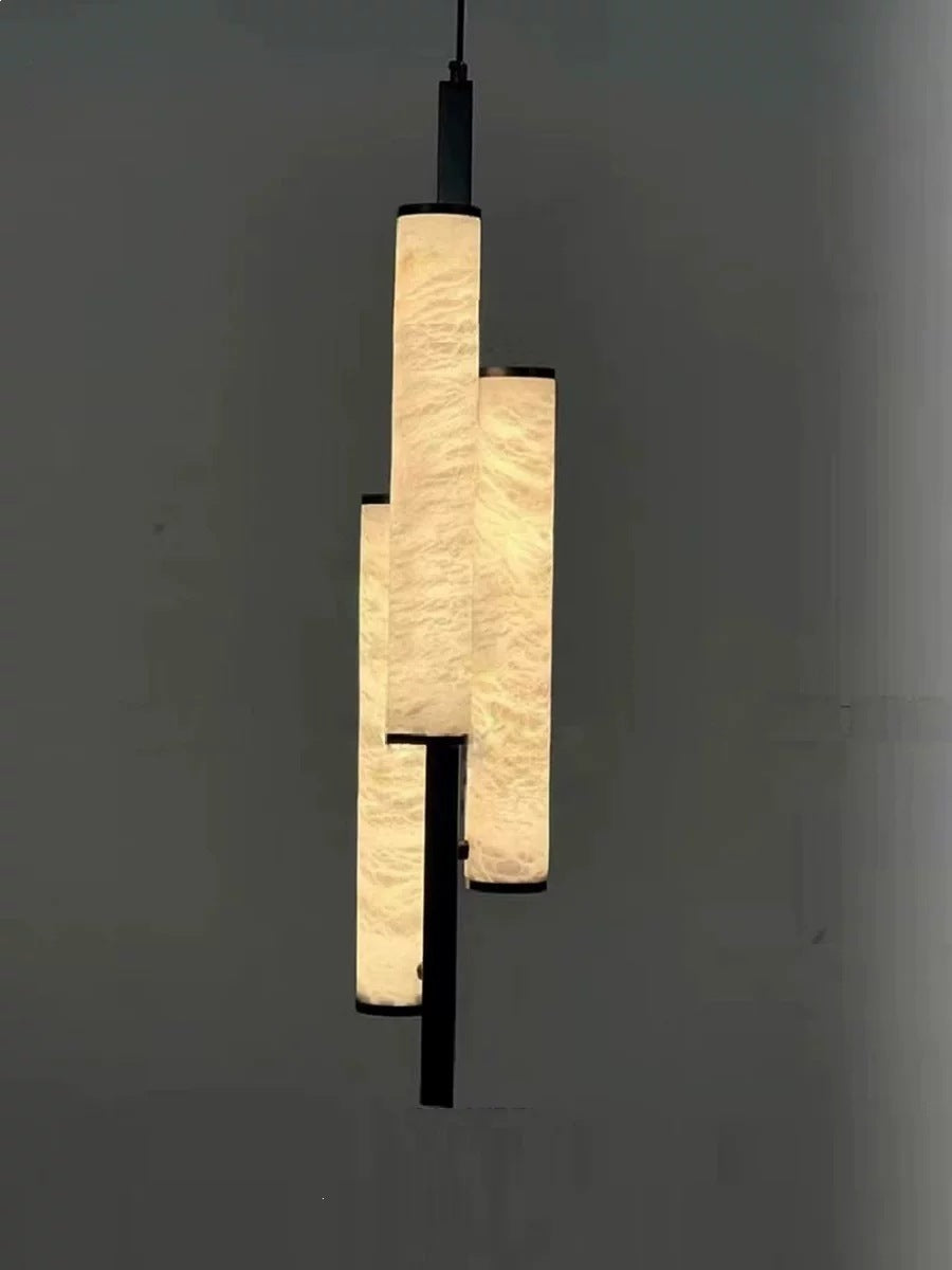 Geometric Artwork Hanging Pendant Light