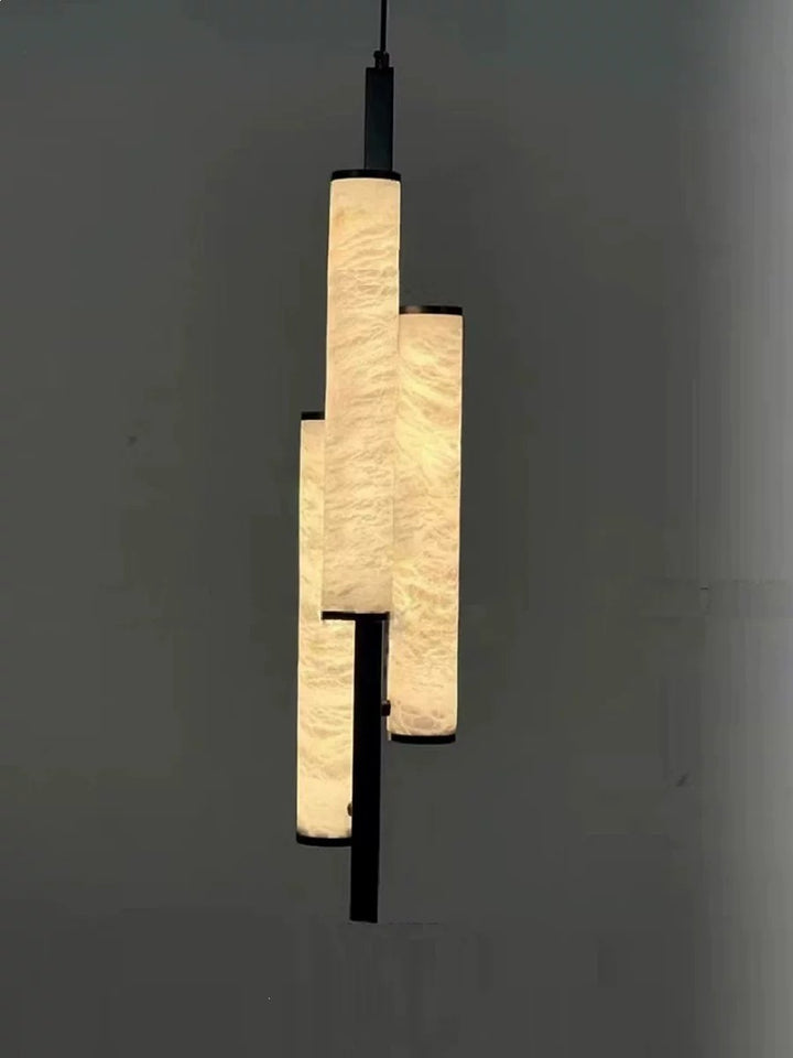 Geometric Artwork Hanging Pendant Light