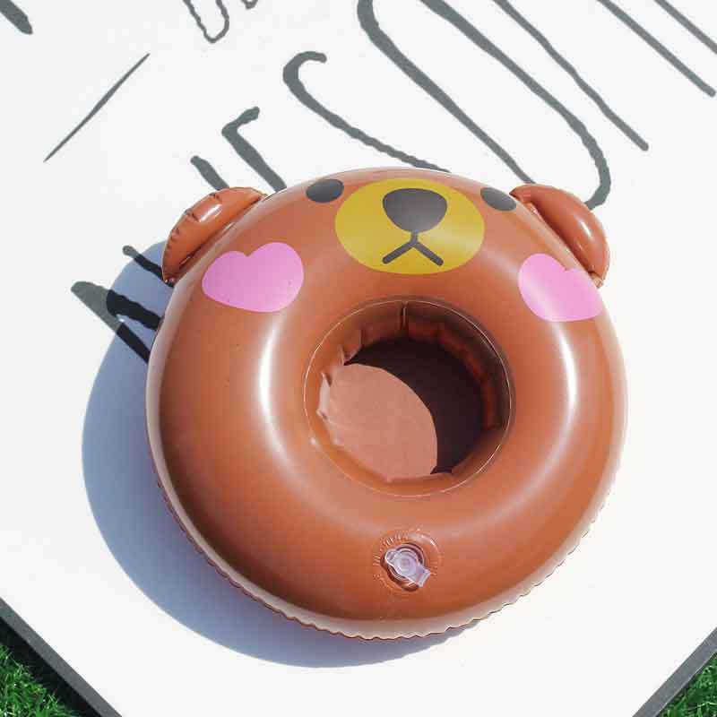 Ladies Inflatable Swimming Ring with Floral Design Kalsten