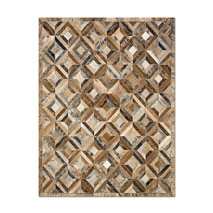 Rustic Patchwork Area Rug Kalsten