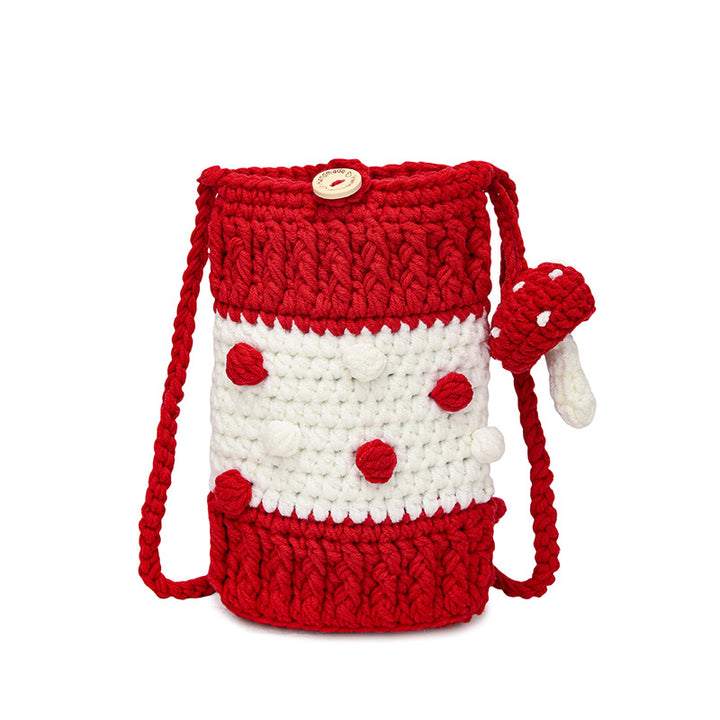 Fun Crochet Dessert-Themed Handbag