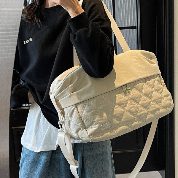 Quilted Weekend Duffle Bag