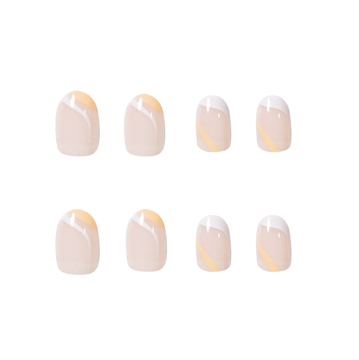 Artful Nail Art with Elegant French Tips and Creative Designs Kalsten