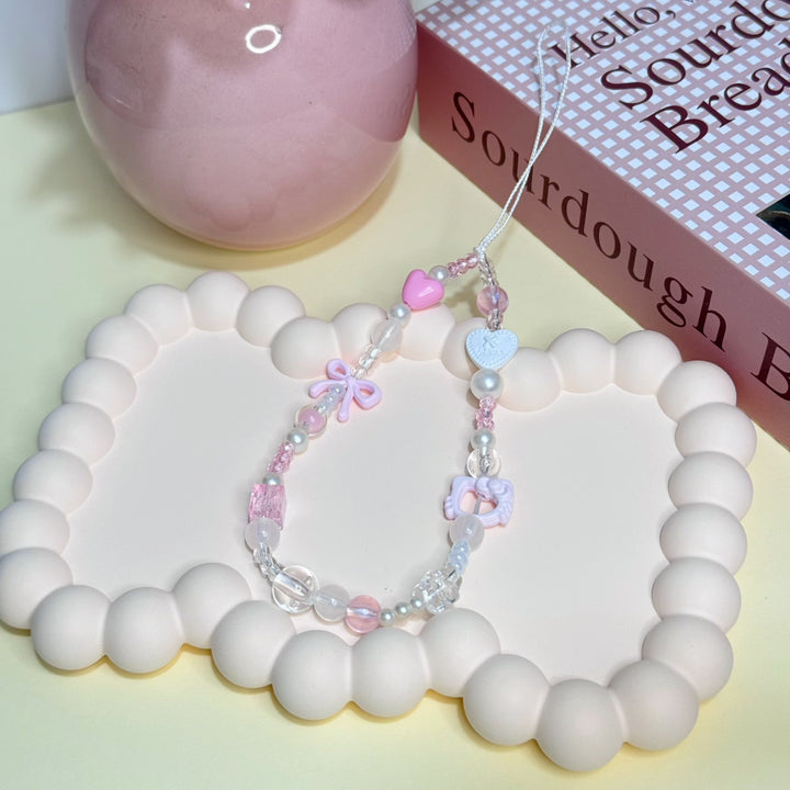 Charm Beaded Phone Necklace Kalsten