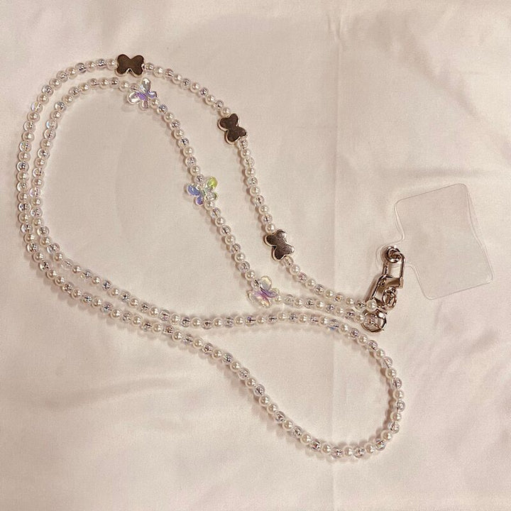 Elegant Beaded Charm Eyewear Holder Kalsten