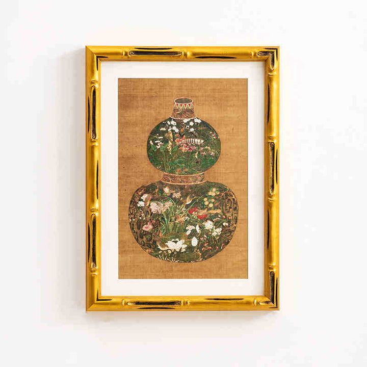 Artistic Framed Decorative Floral Artwork