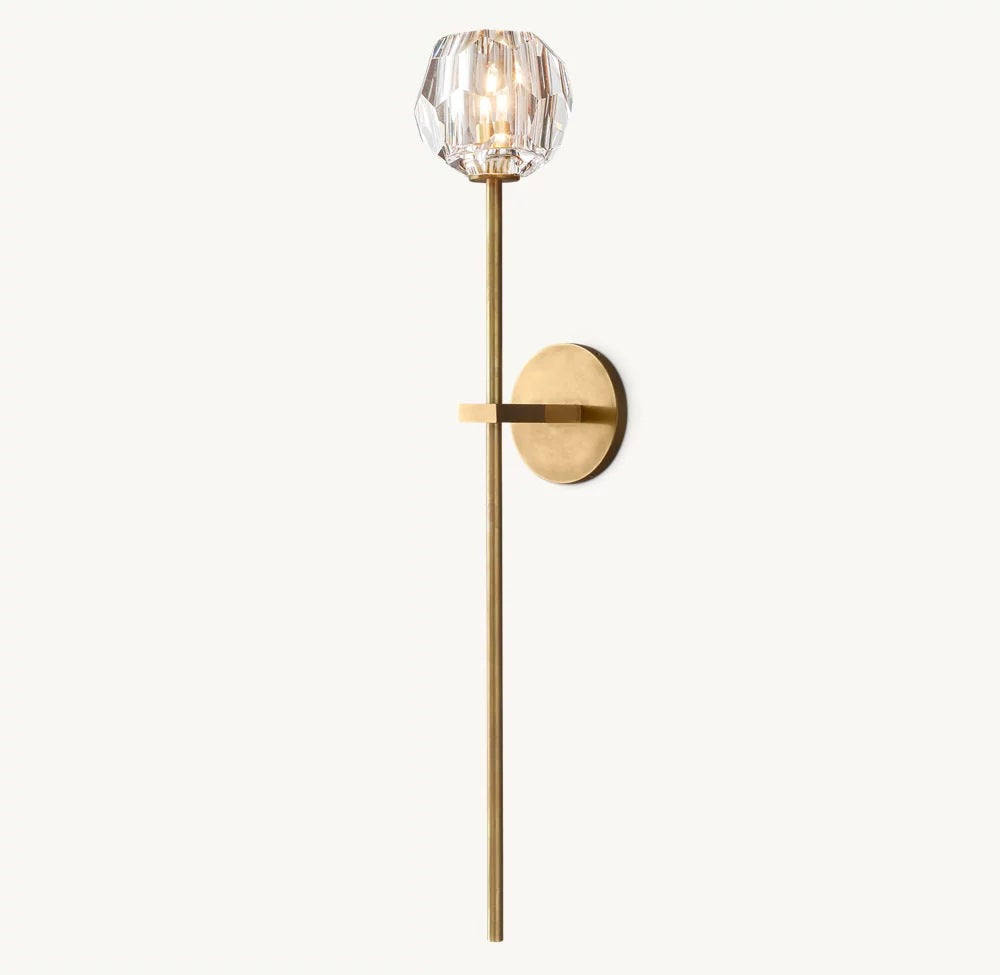 Elegant Crystal Wall Sconce
