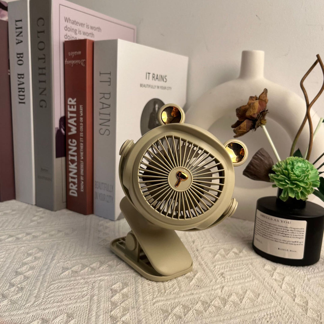 Cute Animal-Themed Portable Desk Fan Kalsten