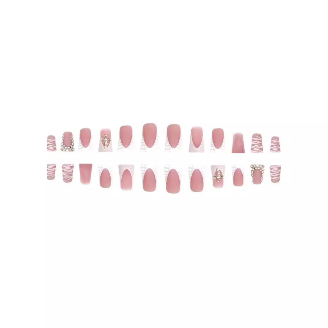 3D Decorative Rhinestone Nail Extensions Kalsten