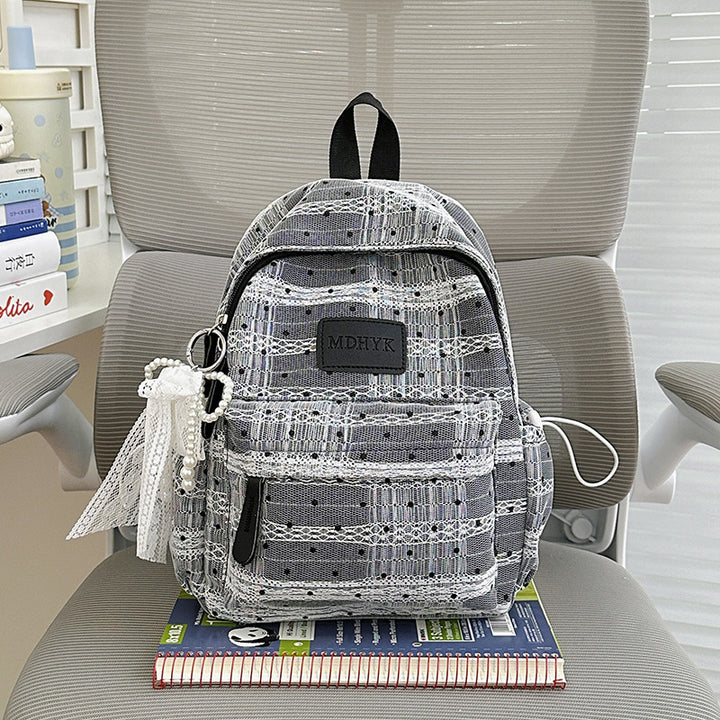 Compact Polka Dot Backpack Kalsten
