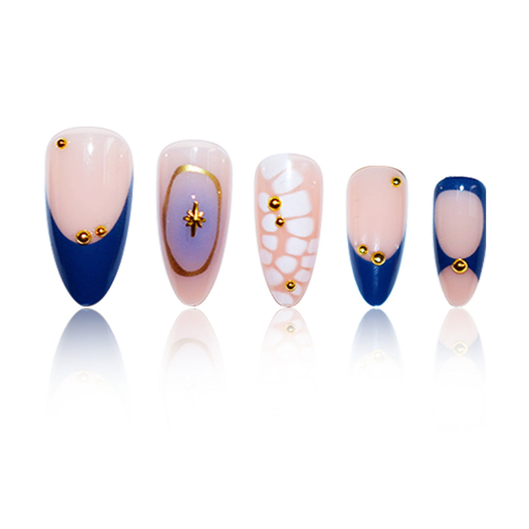 Decorative Stiletto Press-On Nail Art Kalsten