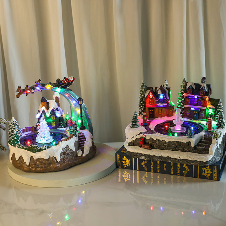 LED Illuminated Winter Scene Snow Globe Kalsten