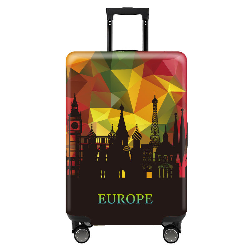 Artistic Travel Hard Shell Suitcase Kalsten