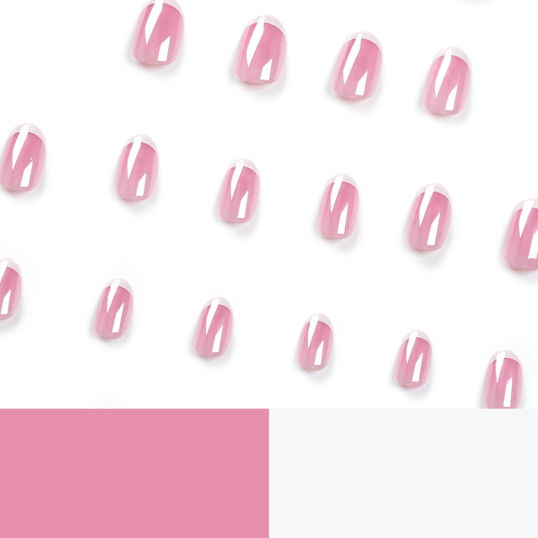 Exclusive Nail Art with Elegant French Tip Kalsten