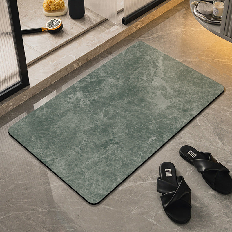 Luxurious Marble Effect Bathroom Mat