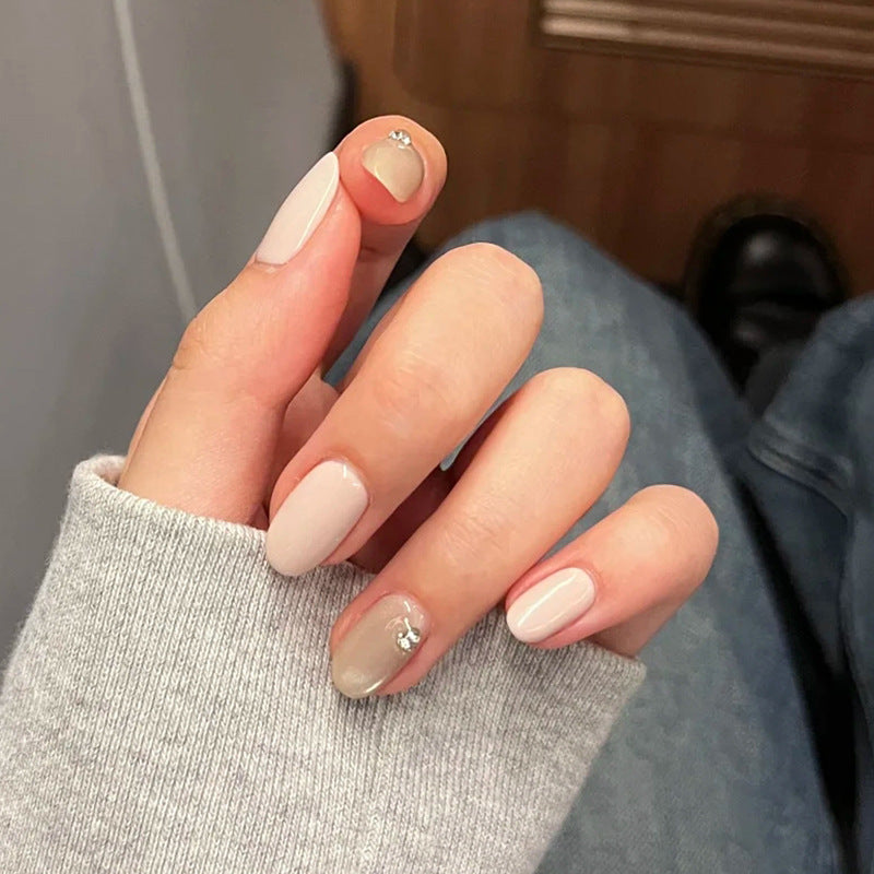Premium Long Almond-Shaped Press-On Nails Kalsten