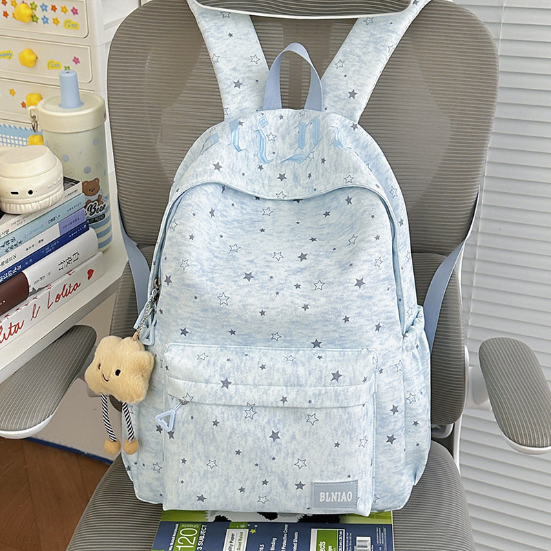 Stylish Lightweight Star-Patterned Backpack Kalsten