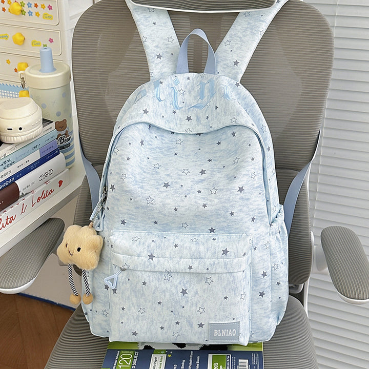 Stylish Lightweight Star-Patterned Backpack Kalsten