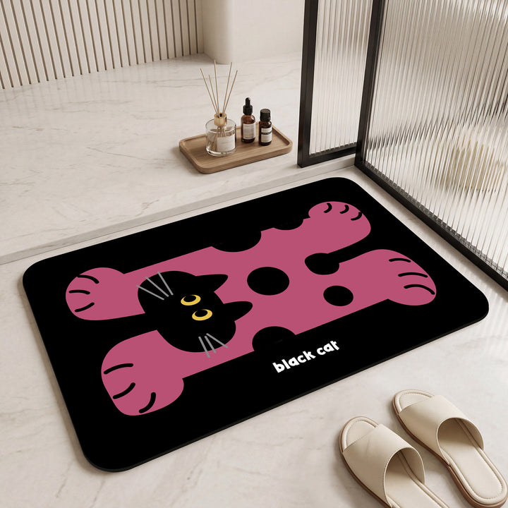 Cartoon-Themed Non-Slip Bath Mat Kalsten