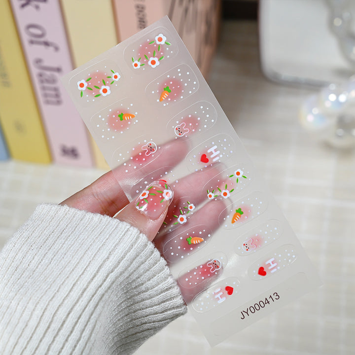 Colorful Nail Art Sticker Set