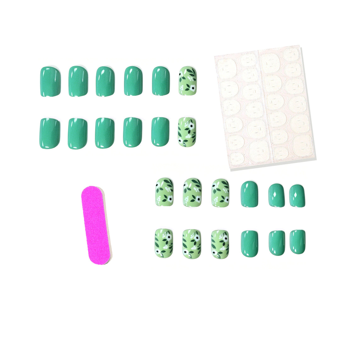 Floral Patterned Nail Decals Kalsten