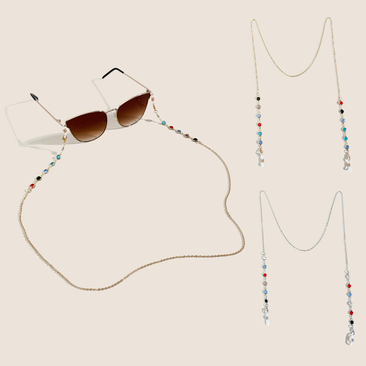 Decorative Crystal Eyewear Chain Kalsten