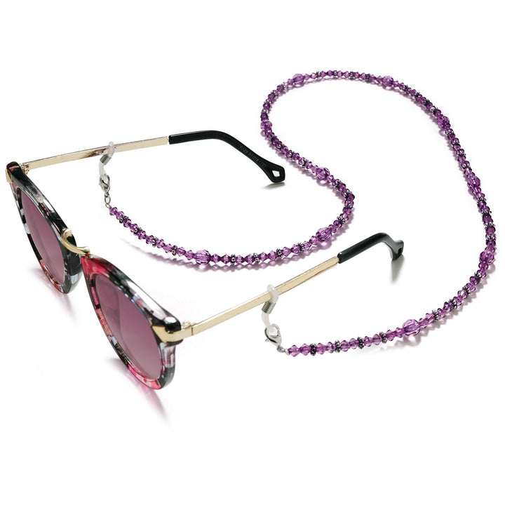 Elegant Crystal Beaded Eyewear Chain kalsten