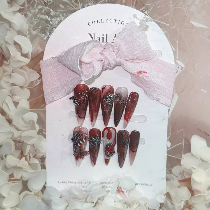 Artistic Press-On Nail Set